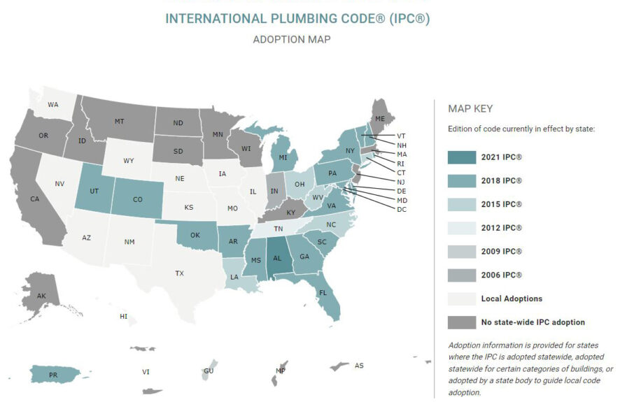 International Plumbing Code (IPC)