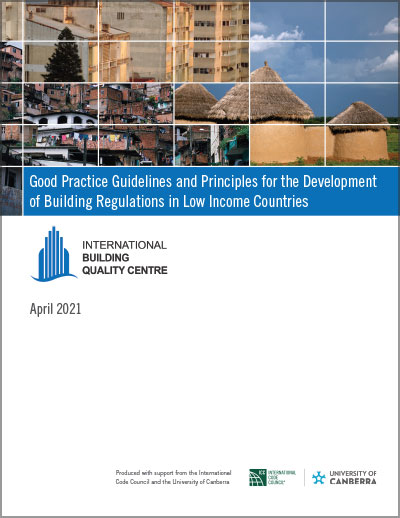 IBQC Good Practice Guidelines for Low Income Countries