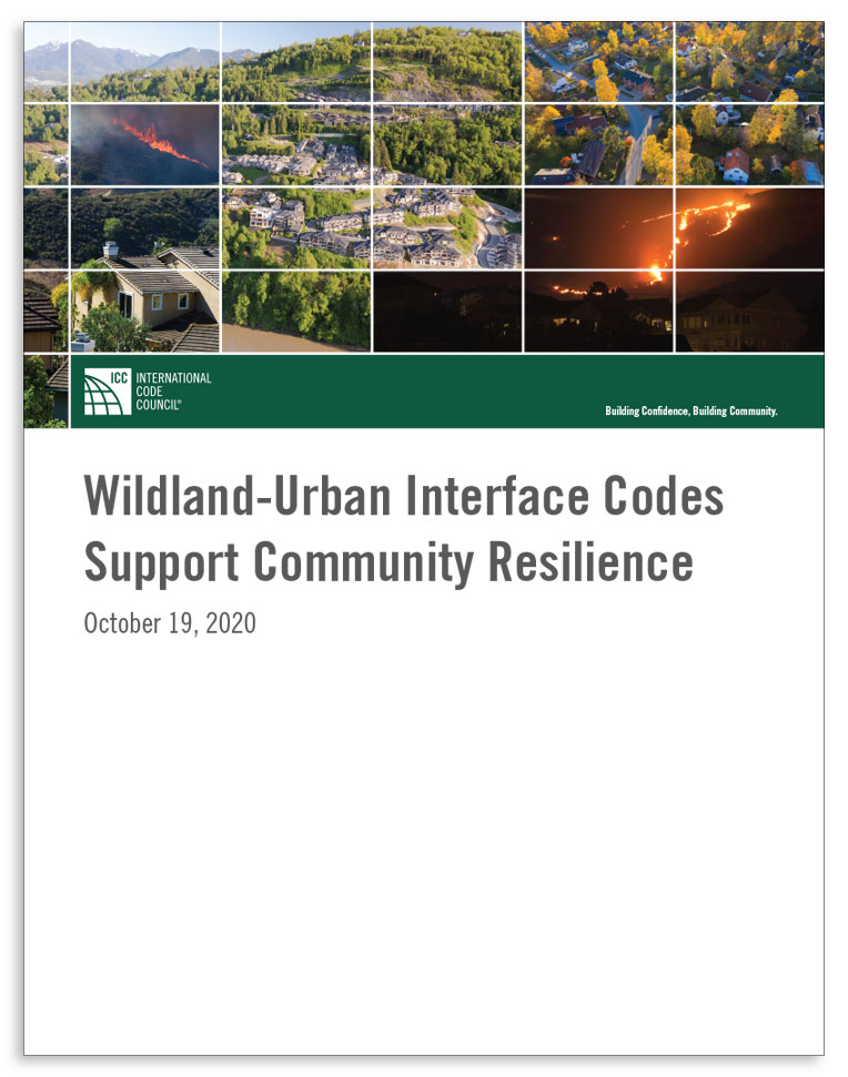 Wildland-Urban Interface Codes Support Communitiy Resilience report