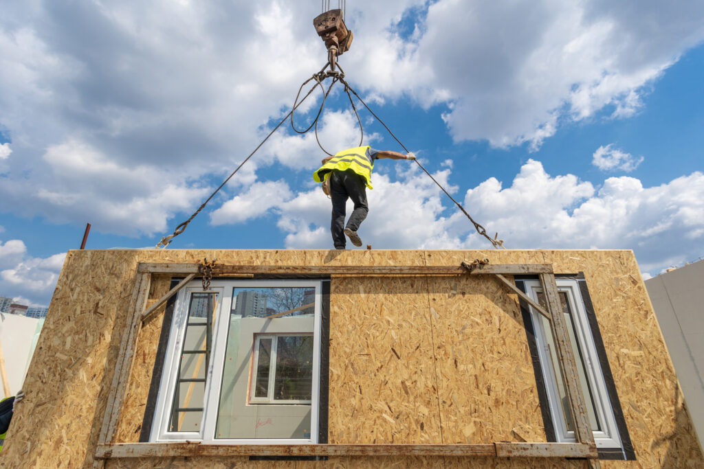 Using wood for modular construction