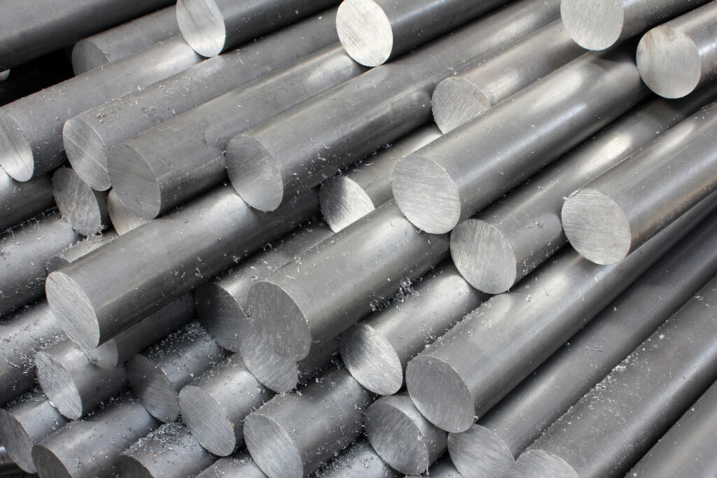 Solid aluminum tubes