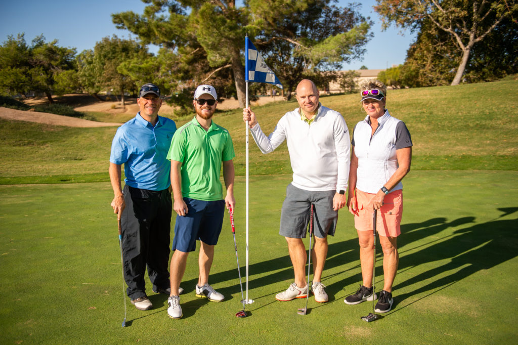 IMG 6453 Golf Tourney Winning Foursome