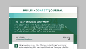 BSJ History of Building Safety Month article